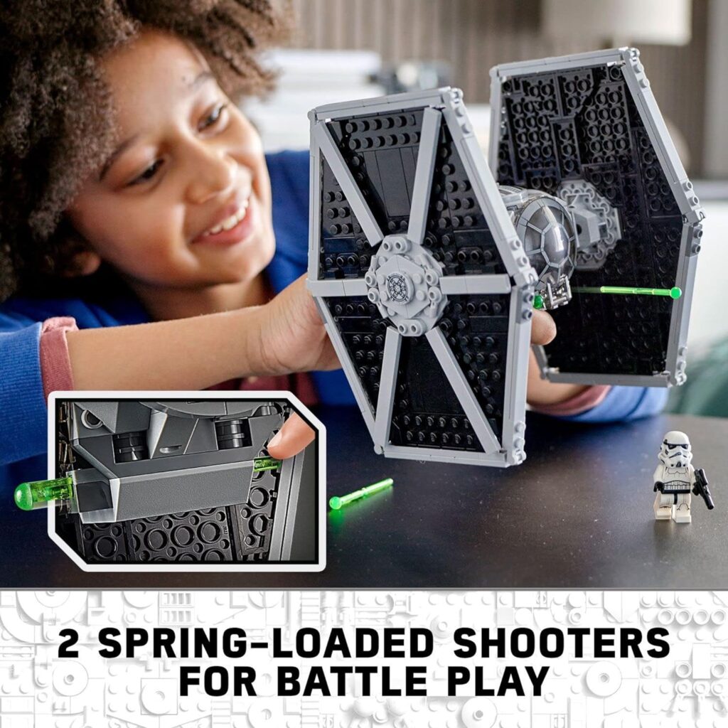 Lego Star Wars Imperial TIE Fighter 75300 Building Toy with Stormtrooper and Pilot Minifigures from The Skywalker Saga For 8+ Years