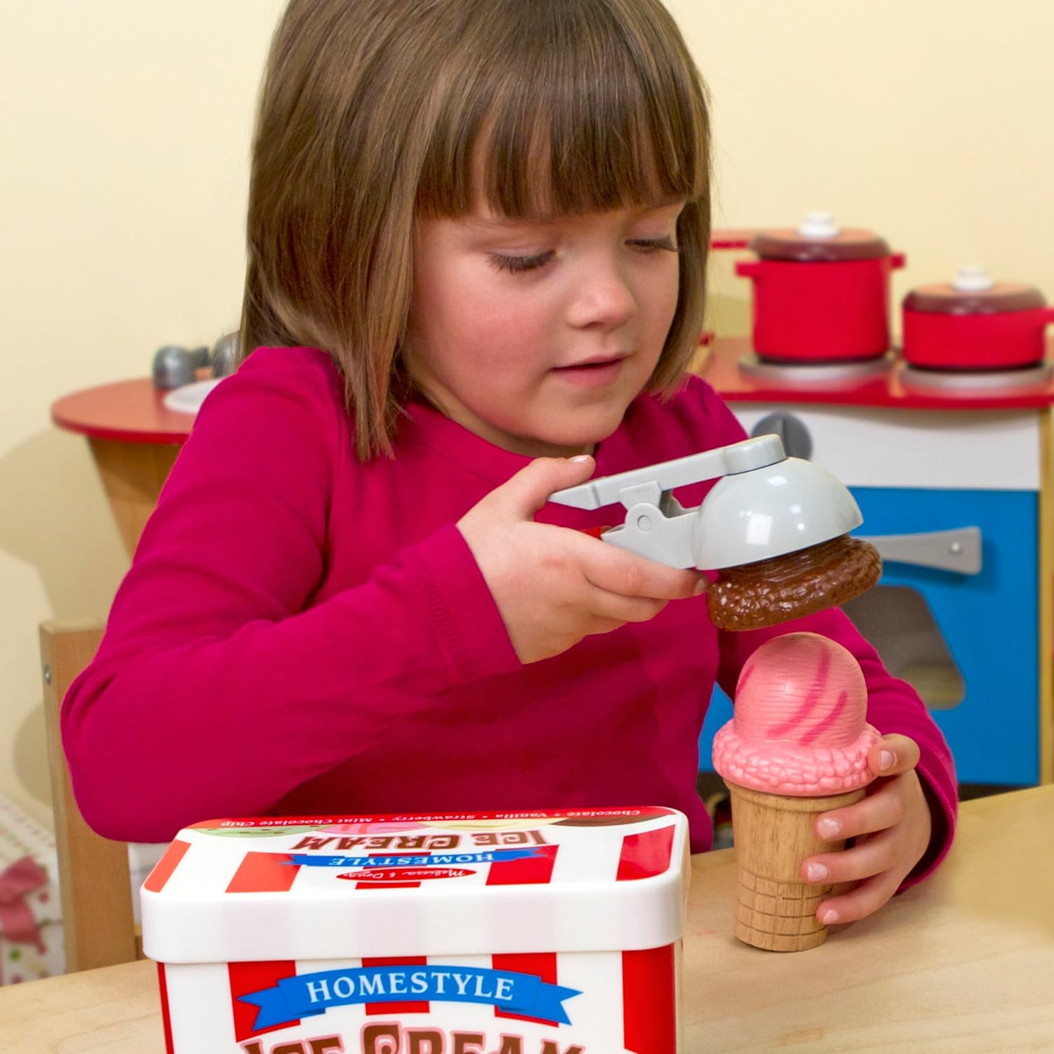 Melissa & Doug Scoop and Stack Ice Cream Cone Magnetic Play Set Review
