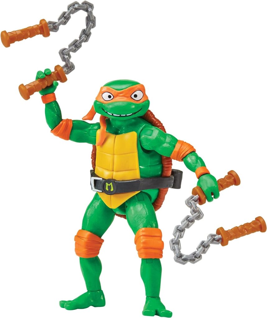 Teenage Mutant Ninja Turtles: Mutant Mayhem Basic Figure Turtle 4-Pack Bundle by Playmates Toys